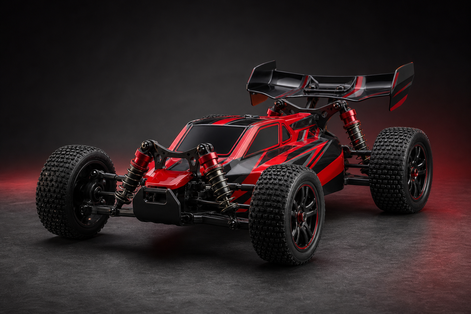 Red Comet RC car